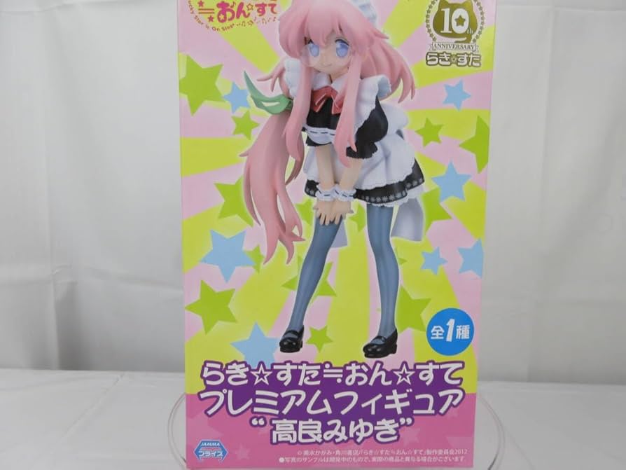 らき☆すた おん☆すて フィギュア 3点セット Amazon.co.jp: らきすた ≒ おんすて プレミアムフィギュア 泉